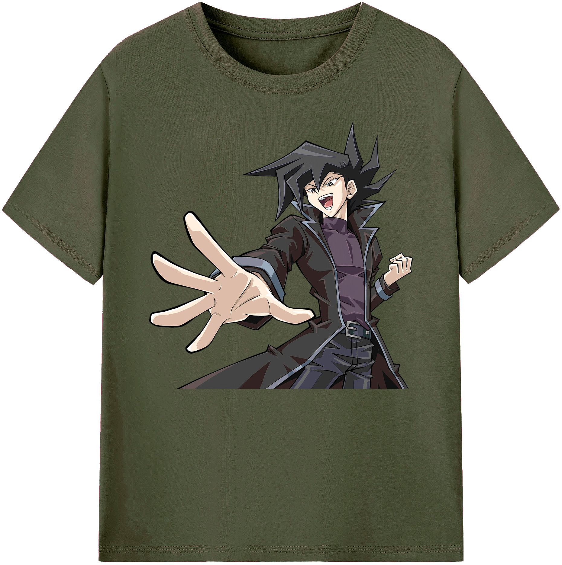 （画像用） 遊☆戯☆王 Yu-Gi-Oh! 綿100％ メンズ半袖Tシャツ｜肌触りやわらか＆通気性